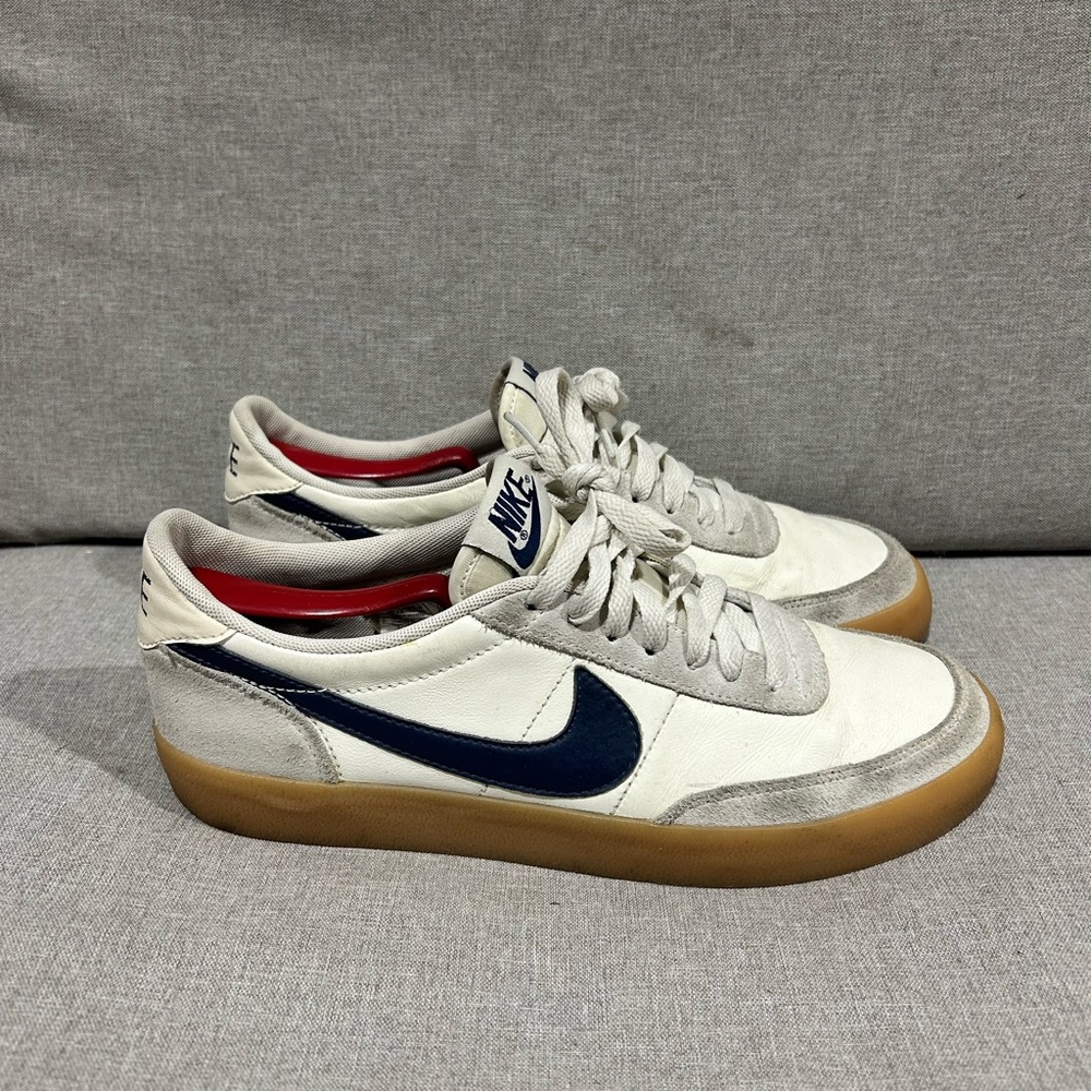 Nike Killshot 2 Leather Sail/Midnight Navy Gum Size 8.5 Men’s